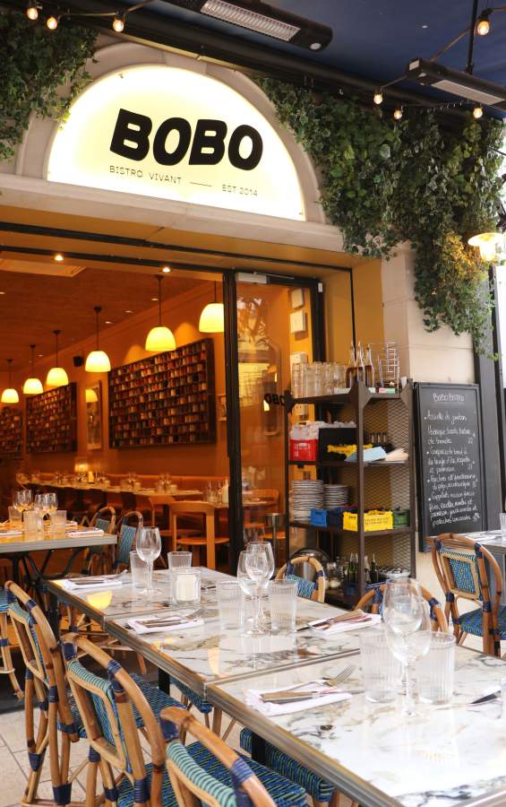 Terrasse du Bobo Bistro Restaurant Carré d’Or à Cannes